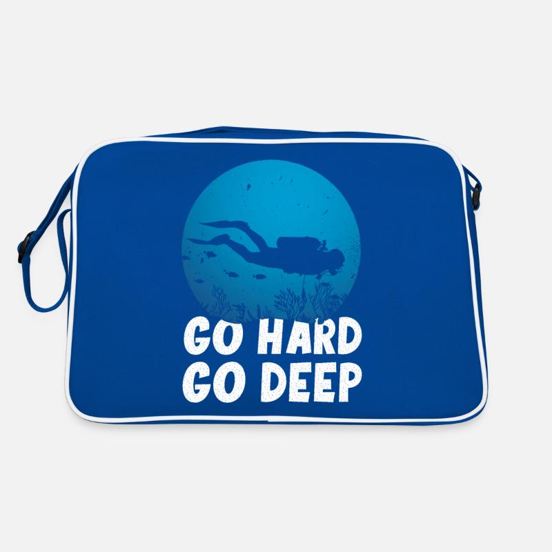 Summer Lifetsyle Diving Deep Underwater Gift Retro Bag
