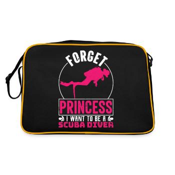 Plongée profonde sous-marine Lifetsyle Idée cadeaux - Sac Retro - noir/or - Dos