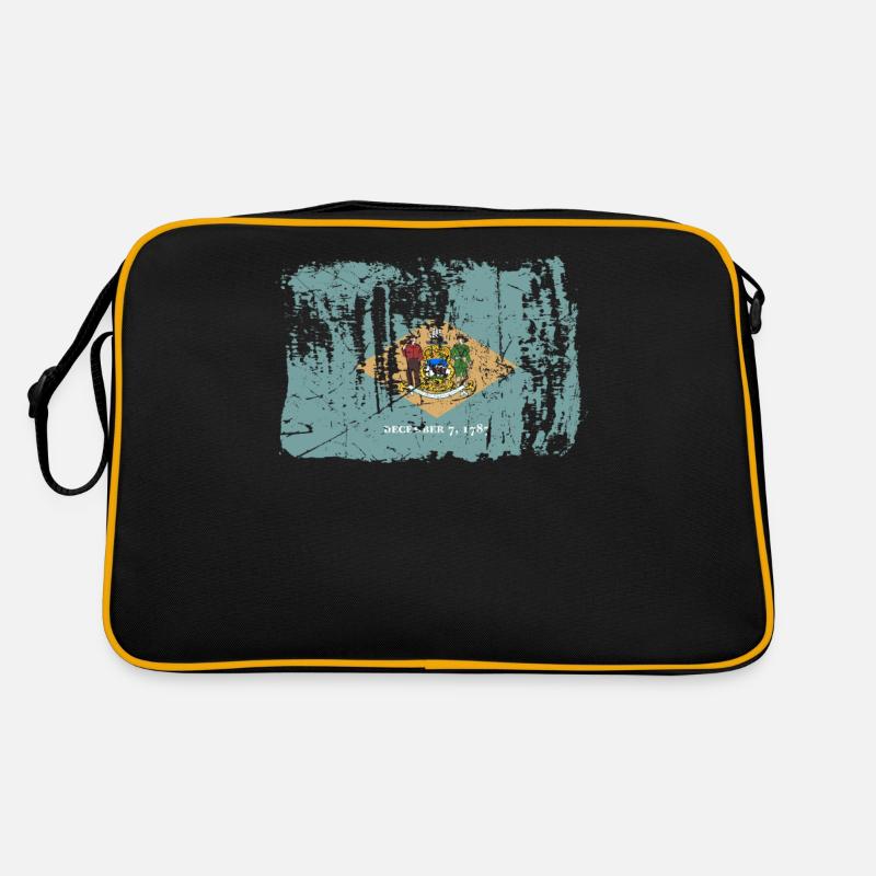 Delaware Home Pride Geschenk Retro Tasche