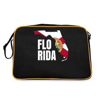 Florida Home Resident Gift - Retro Bag - black/gold - Back