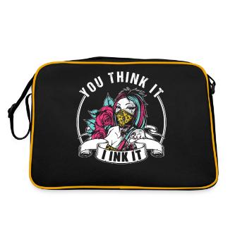 Tattoo Artist Tattoo Tattoo Studio Tattoo - Retro Bag - black/gold - Back