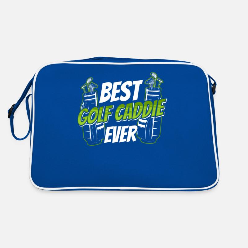 Best Golf Caddie Ever Golf Golfing Golfer Retro Bag