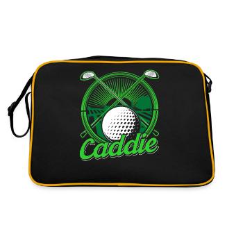 Caddie Golf Golf Golfeur Profession - Sac Retro - noir/or - Dos
