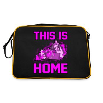 Home Kentucky gift - Retro Bag - black/gold - Back
