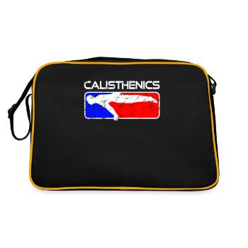 Calisthenics Planche Retro Street Workout - Sac Retro - noir/or - Dos