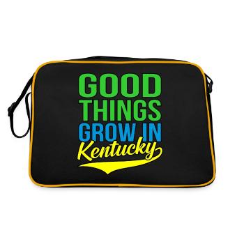 Grow In Kentucky Gift - Retro Bag - black/gold - Back