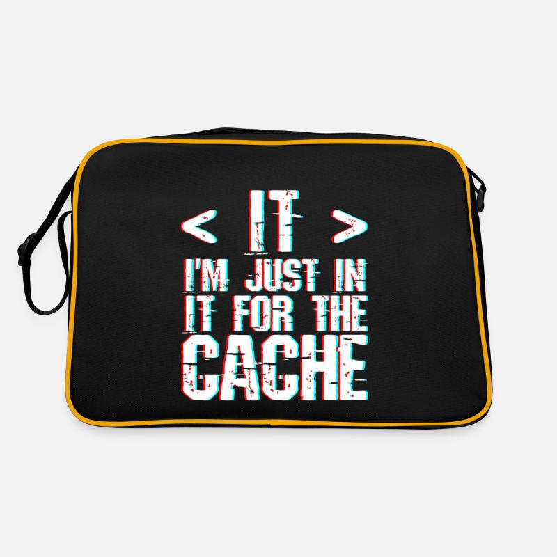 I'm Just In It For The Cache 3 Retro Bag
