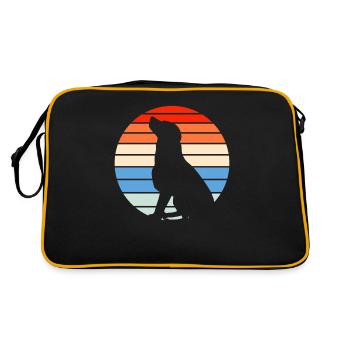 Labrador rétro - Sac Retro - noir/or - Dos