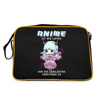 Anime est comme Latin I Creepy Cute Witch - Sac Retro - noir/or - Dos