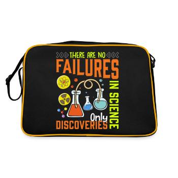 Pas d’échecs en science plus drôle - Sac Retro - noir/or - Dos