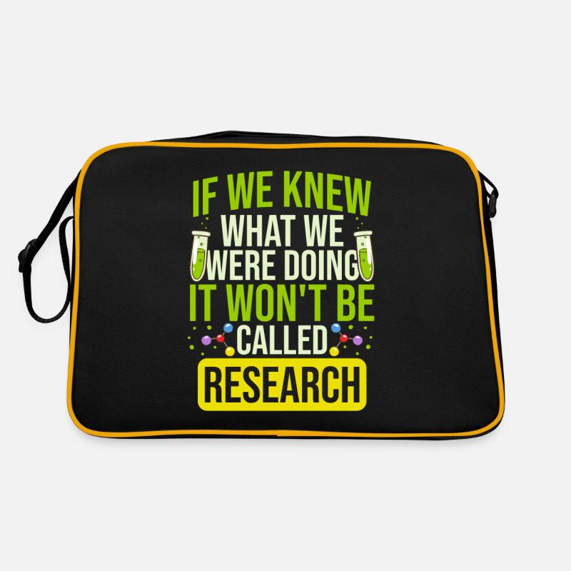 Es Wird Nicht Forschung Genannt Witziger Retro Tasche