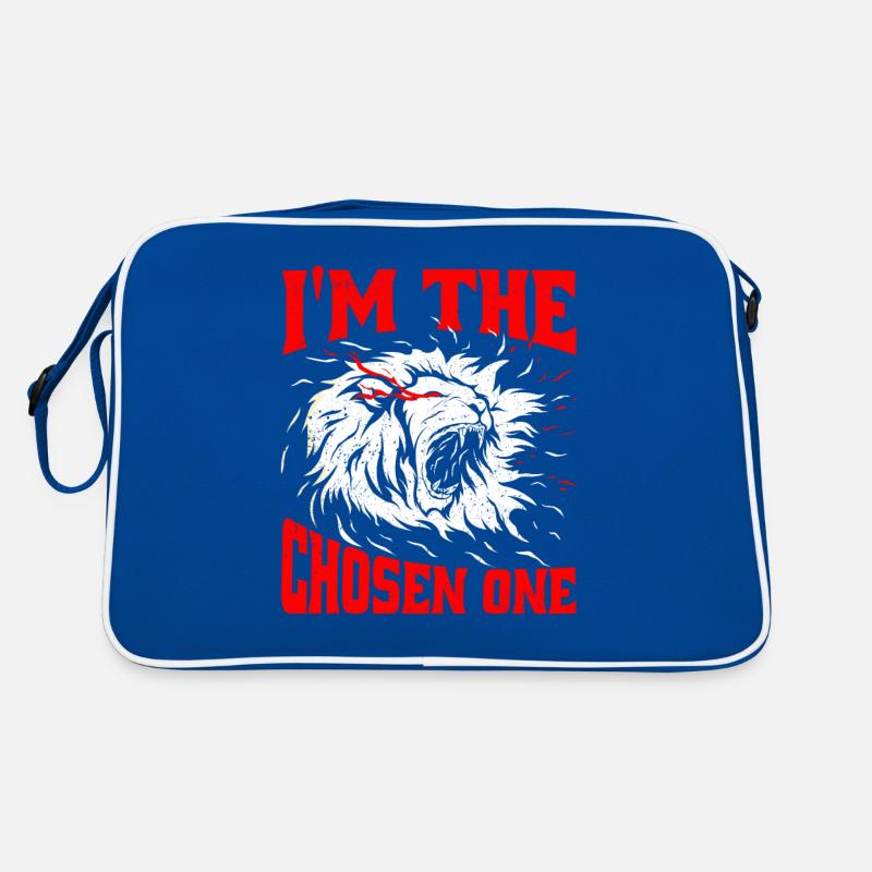 Gewählter Löwe Retro Tasche