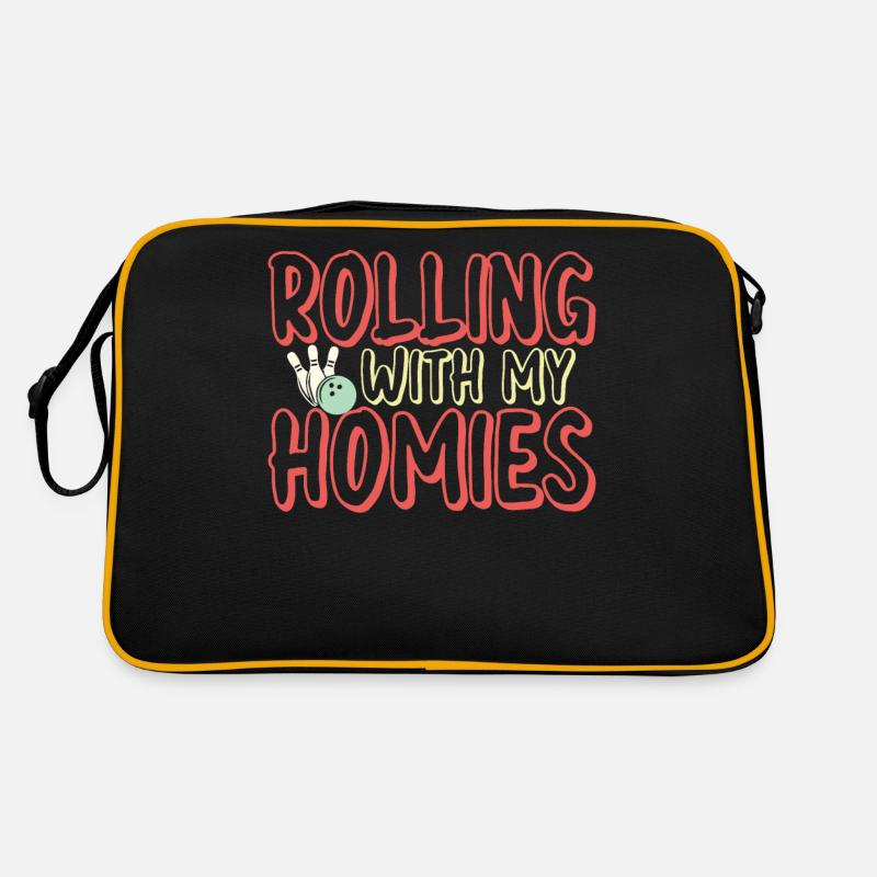 Bowling Hommie Retro Tasche