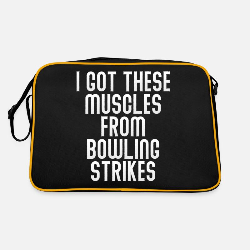 Muskelstreiks Retro Tasche