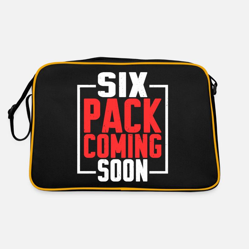 Six Pack Coming Soon 27 Retro Tasche