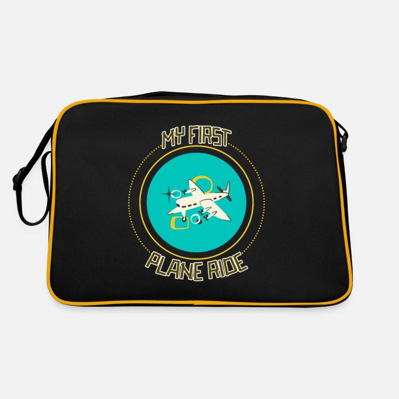 My First Plane Ride 33 Retro Tasche