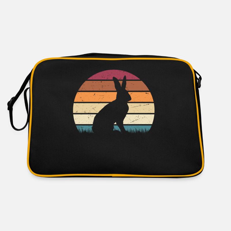 Rabbit Rabbit Pet Rabbit Mama Gift Retro Bag