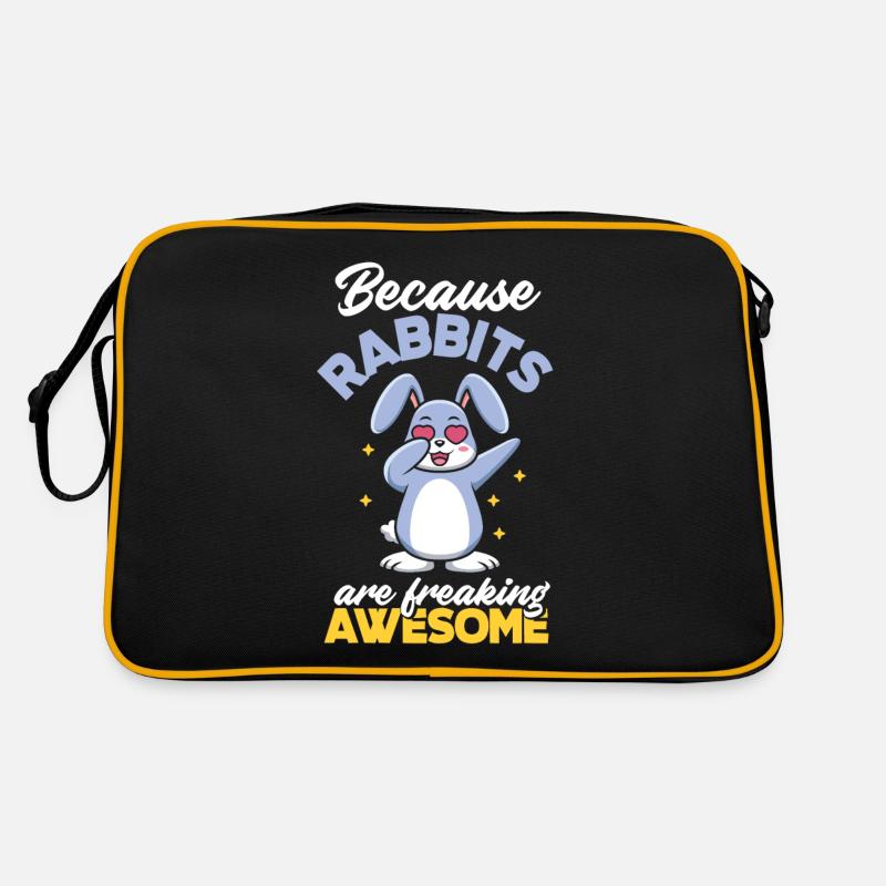 Rabbit Rabbit Pet Rabbit Mama Gift Retro Bag