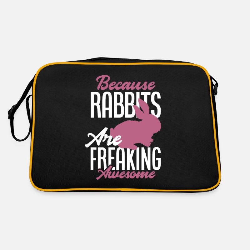 Rabbit Rabbit Pet Rabbit Mama Gift Retro Bag