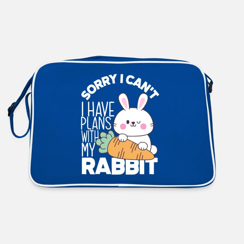Rabbit Rabbit Pet Rabbit Mama Gift Retro Bag
