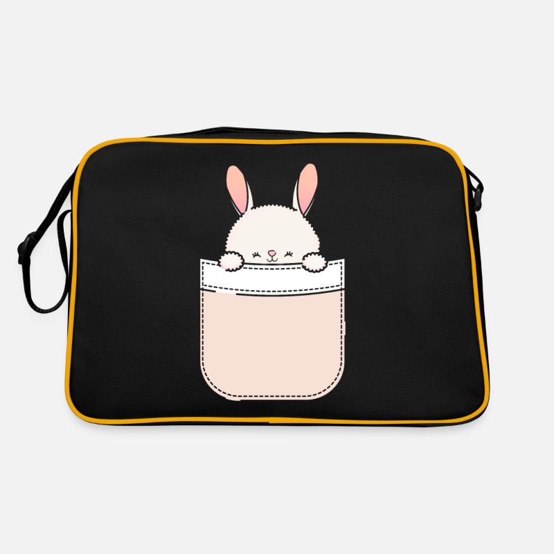 Rabbit Rabbit Pet Rabbit Mama Gift Retro Bag