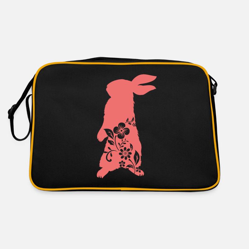 Rabbit Rabbit Pet Rabbit Mama Gift Retro Bag