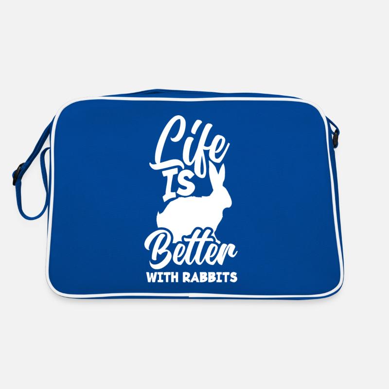 Rabbit Rabbit Pet Rabbit Mama Gift Retro Bag