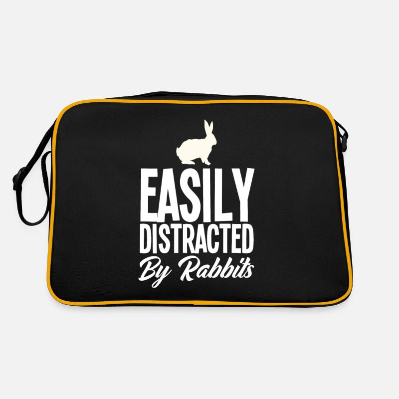 Rabbit Rabbit Pet Rabbit Mama Gift Retro Bag