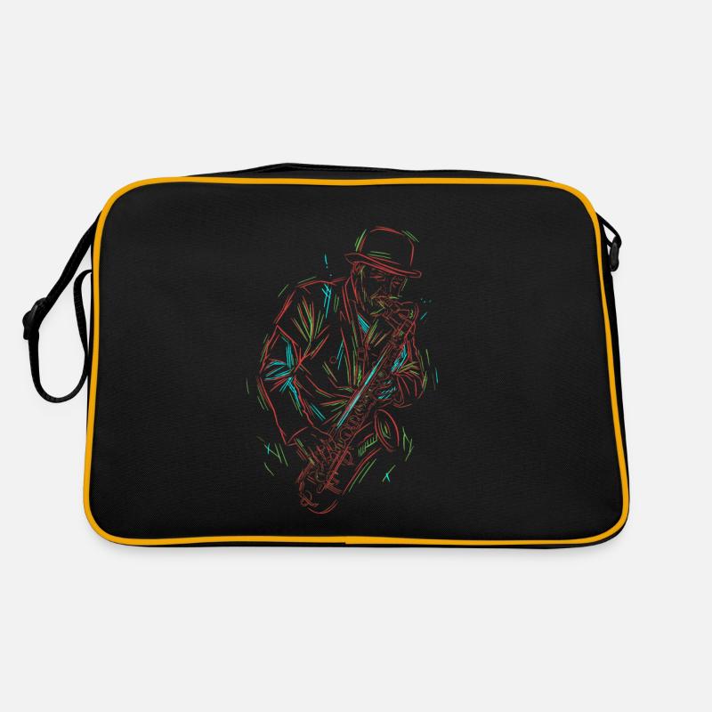 Saxophone Jazz Retro Bag
