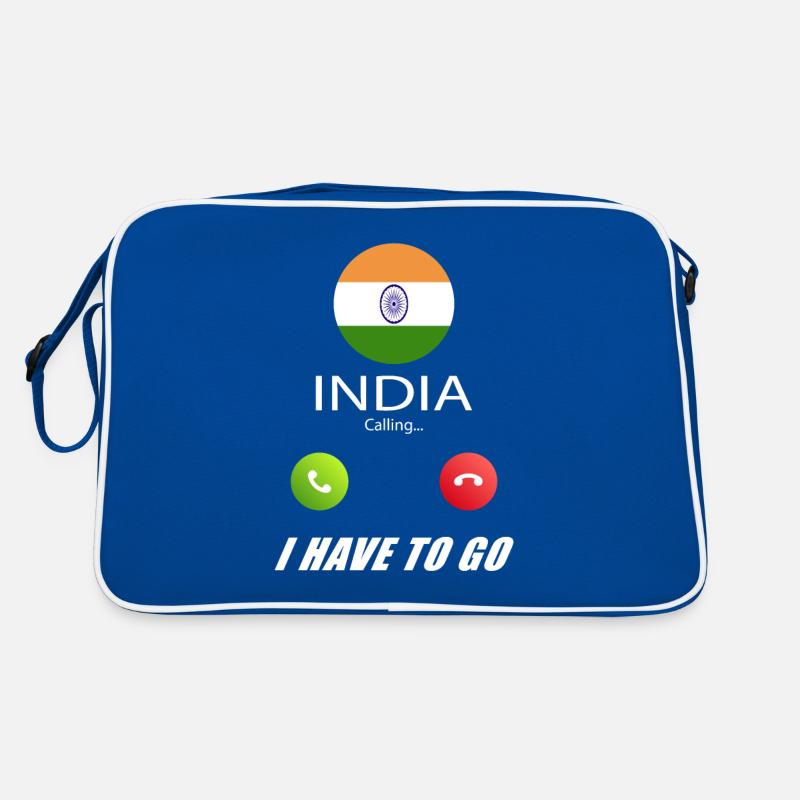L’Inde appelle les drapeaux lusiger en disant Sac Retro