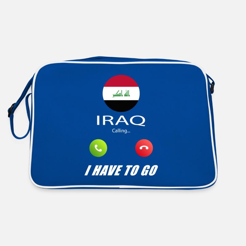 L’Irak appelle les drapeaux lusiger Sac Retro