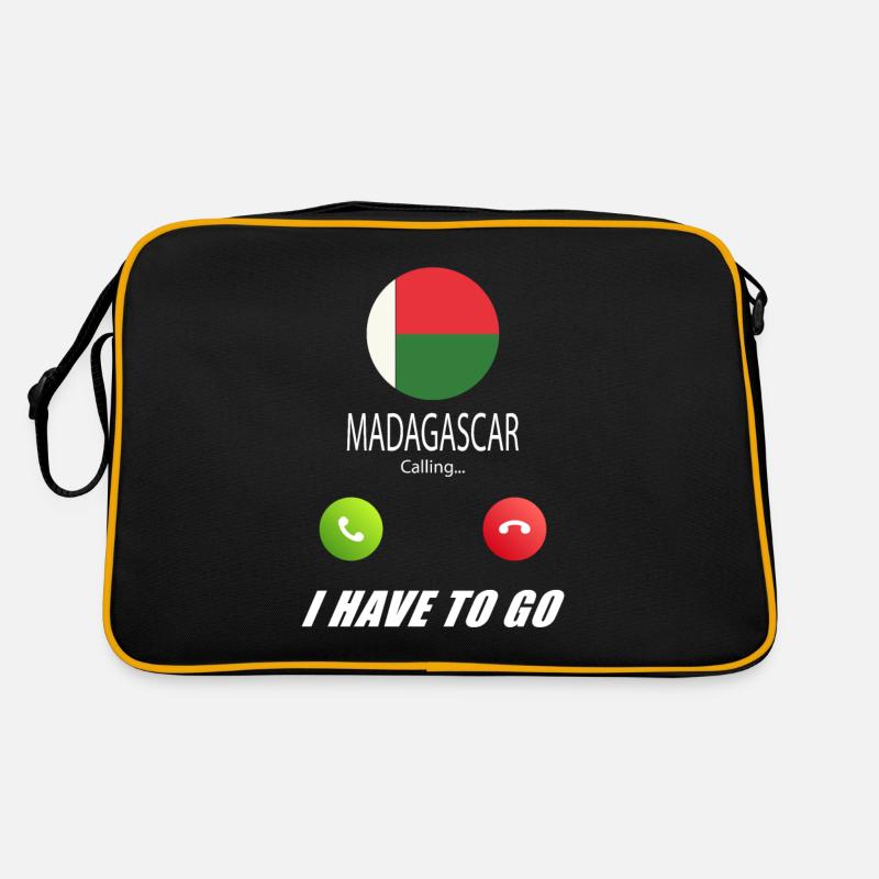 Madagascar appelle les drapeaux lusiger en disant Sac Retro