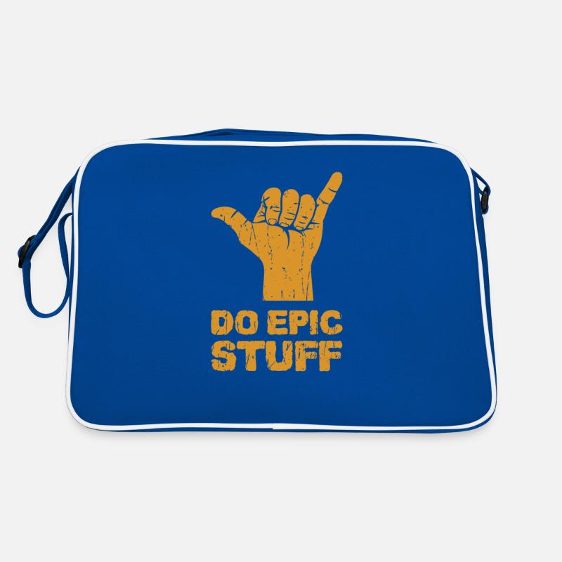 Do Epic Stuff - surfer Retro Bag