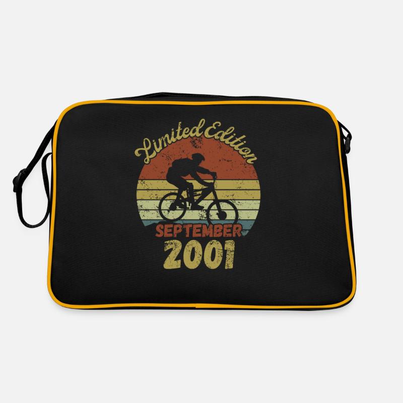 Anniversaire Vélo Vélo Septembre 2001 Sac Retro