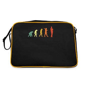 Assistant Evolution Hipster Edition - Sac Retro - noir/or - Dos