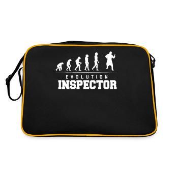 T-shirt inspecteur - Sac Retro - noir/or - Dos