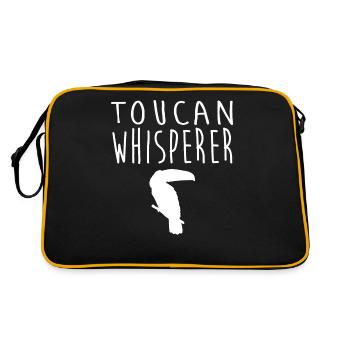 Toucan Tee - Retro Tasche - Schwarz/Gold - Hinten