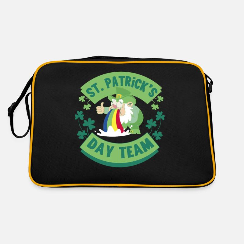 Équipe de la Saint-Patrick Irlande gaélique irlandaise Sac Retro