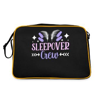 Nuit en équipe Nuitée Fête de nuit - Sac Retro - noir/or - Dos