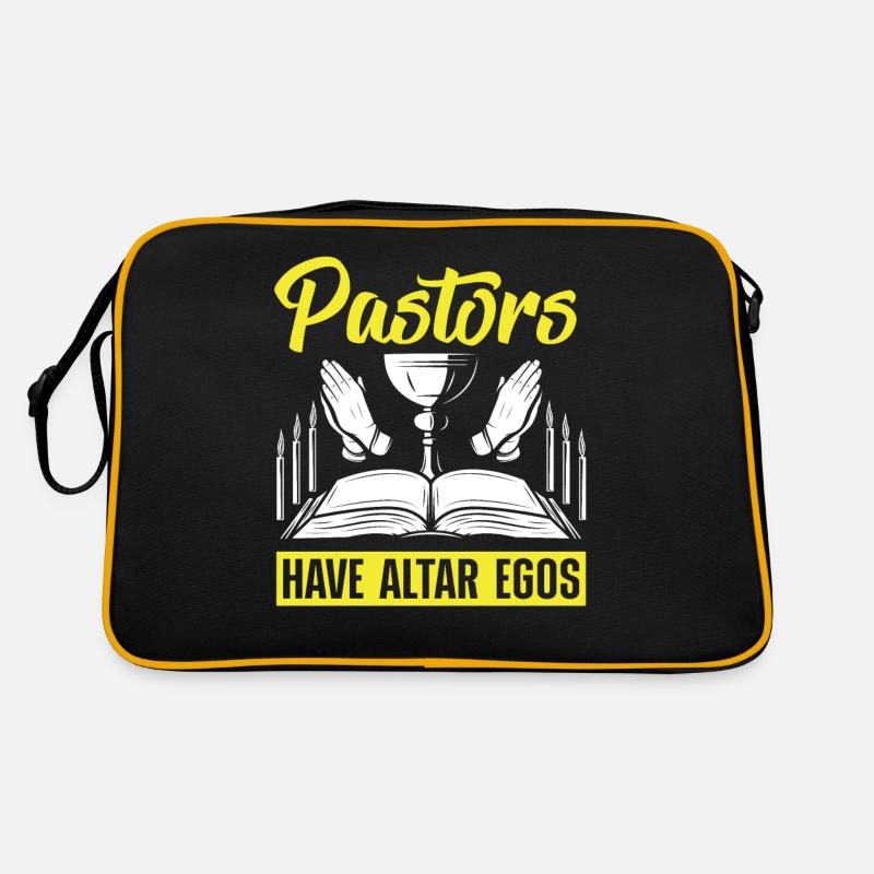 Appréciation du pasteur Pasteur Pasteurs Prédicateurs Ont Sac Retro
