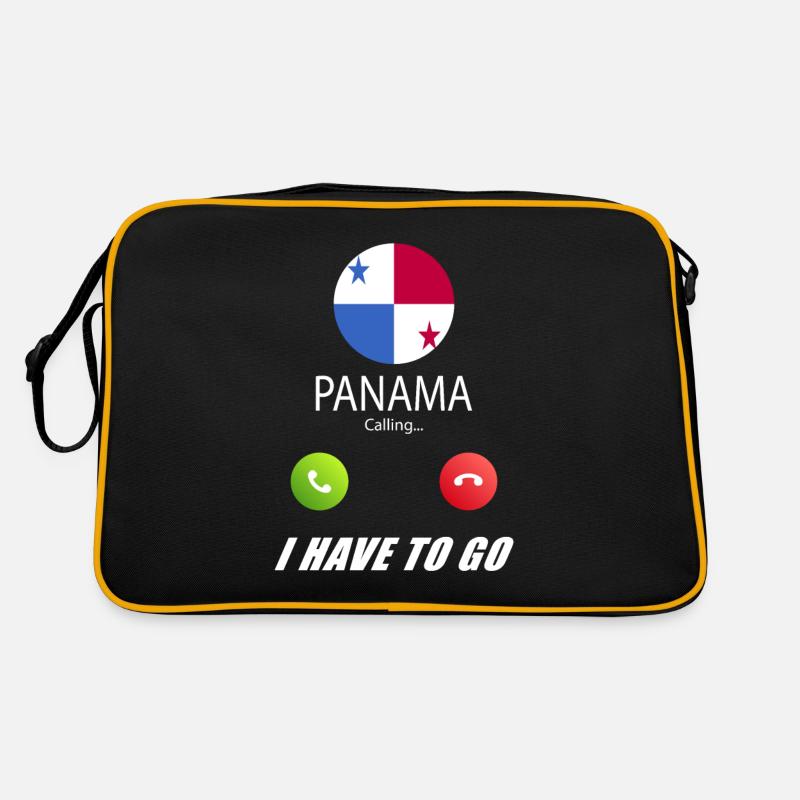 Le Panama appelle les drapeaux lusiger en disant Sac Retro