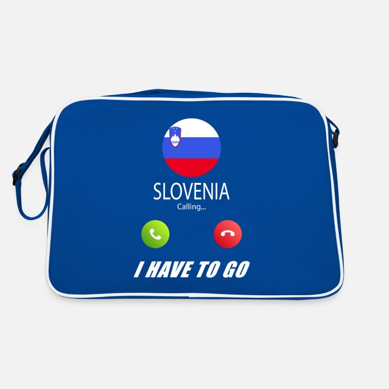 La Slovénie appelle les drapeaux lusiger slogan Sac Retro