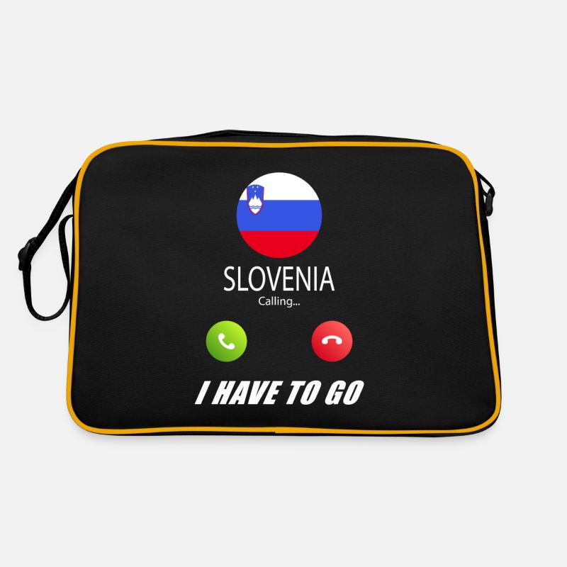 La Slovénie appelle les drapeaux lusiger slogan Sac Retro