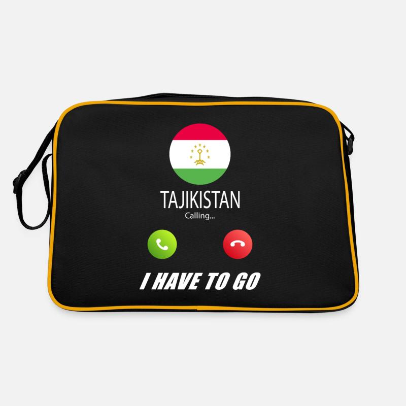 Le Tadjikistan appelle les drapeaux lusiger en disant Sac Retro