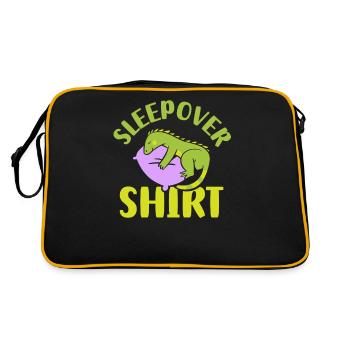 Chemise de nuit NuitÉe Fête - Sac Retro - noir/or - Dos