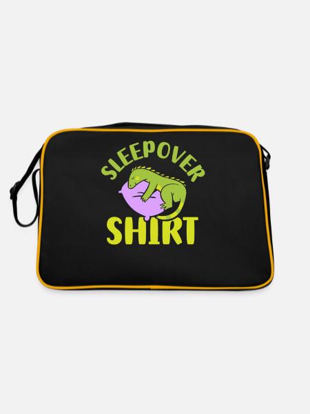 Chemise de nuit NuitÉe Fête - Sac Retro - noir/or - Dos