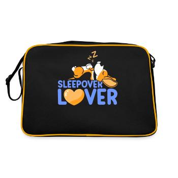 Amoureux de la nuit Nuitée - Sac Retro - noir/or - Dos