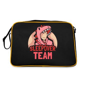 Équipe de nuitée Nuitée Douce Nuitée - Sac Retro - noir/or - Dos