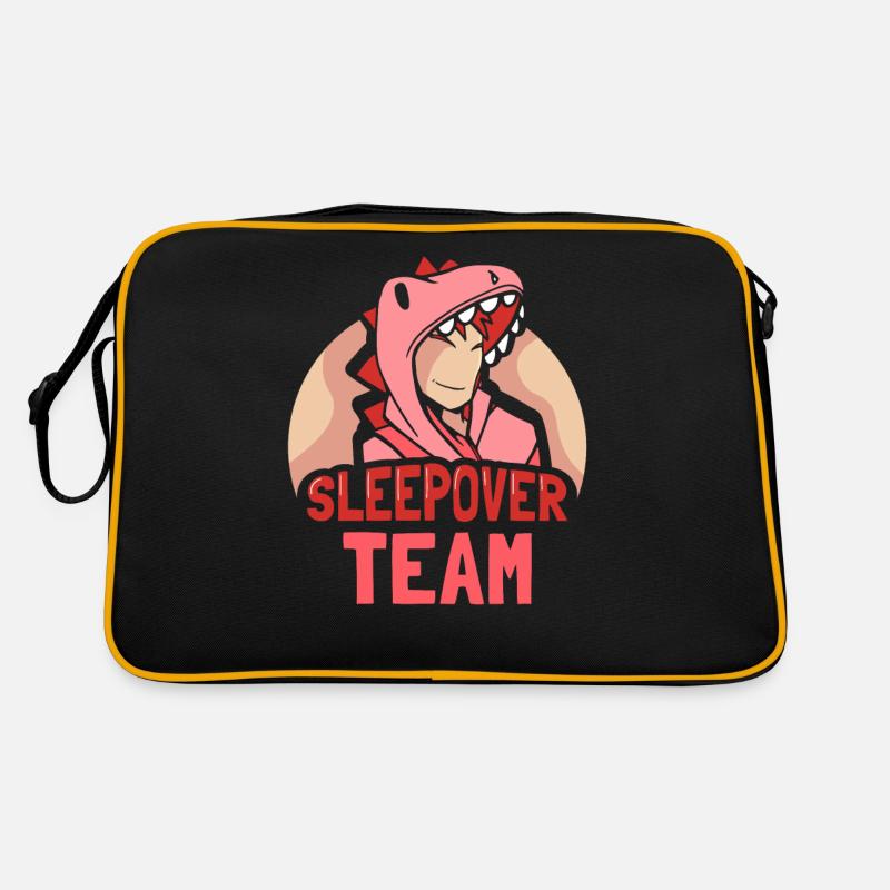 Équipe de nuitée Nuitée Douce Nuitée Sac Retro