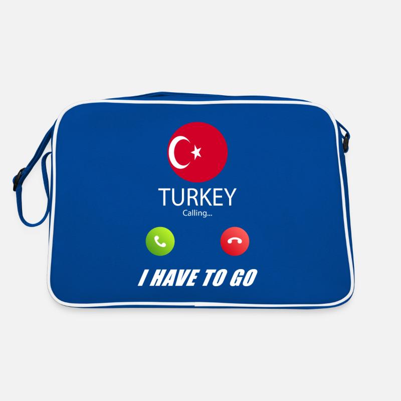 La Turquie appelle les drapeaux lusiger slogan Sac Retro
